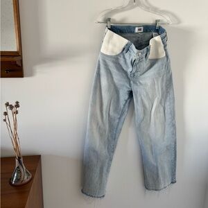 Paige Under the Belly Maternity Jeans